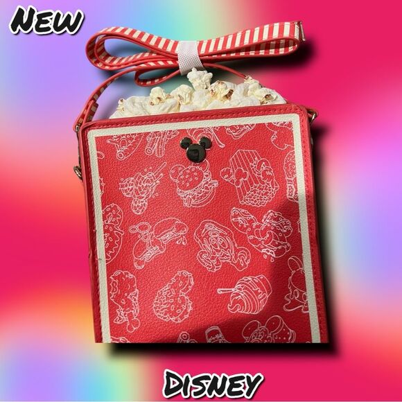 New NWT Disney Eats Popcorn Crossbody Bag Purse – Limited Edition! - Picture 4 of 8